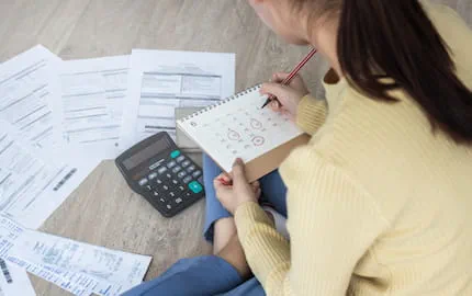 Une salariée calcule ses jours de RTT non pris pour demander leur rachat.