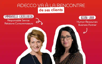 Deux clientes Adecco qui témoignent sur les enjeux du recrutement volumique.