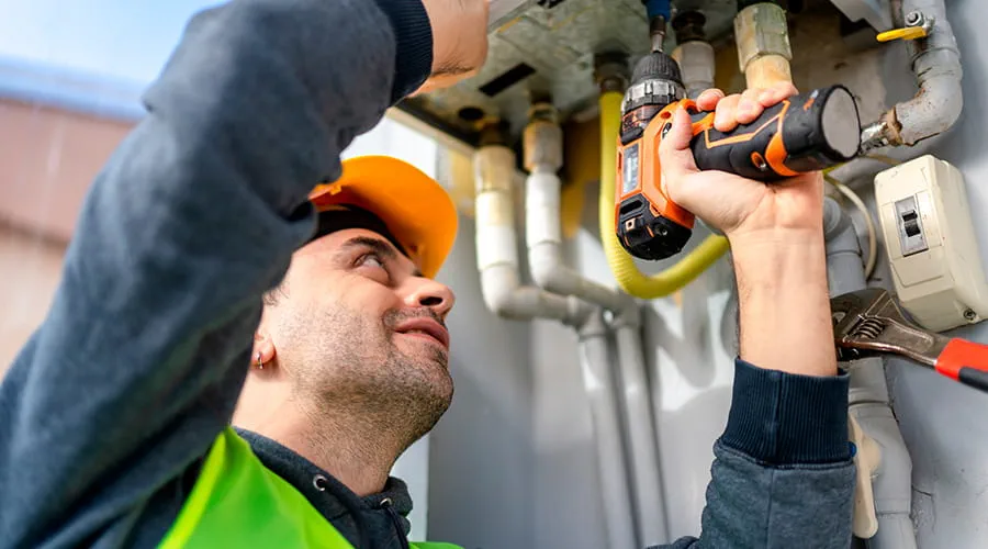 Reparación de estructura de gas