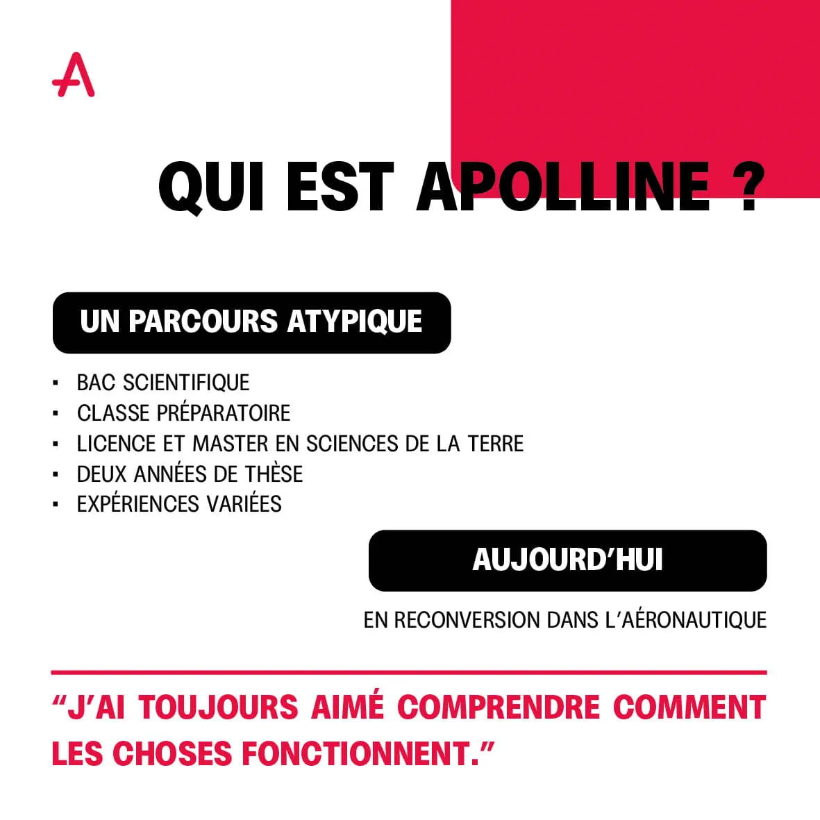 Qui est Apolline ? Présentation de son parcours