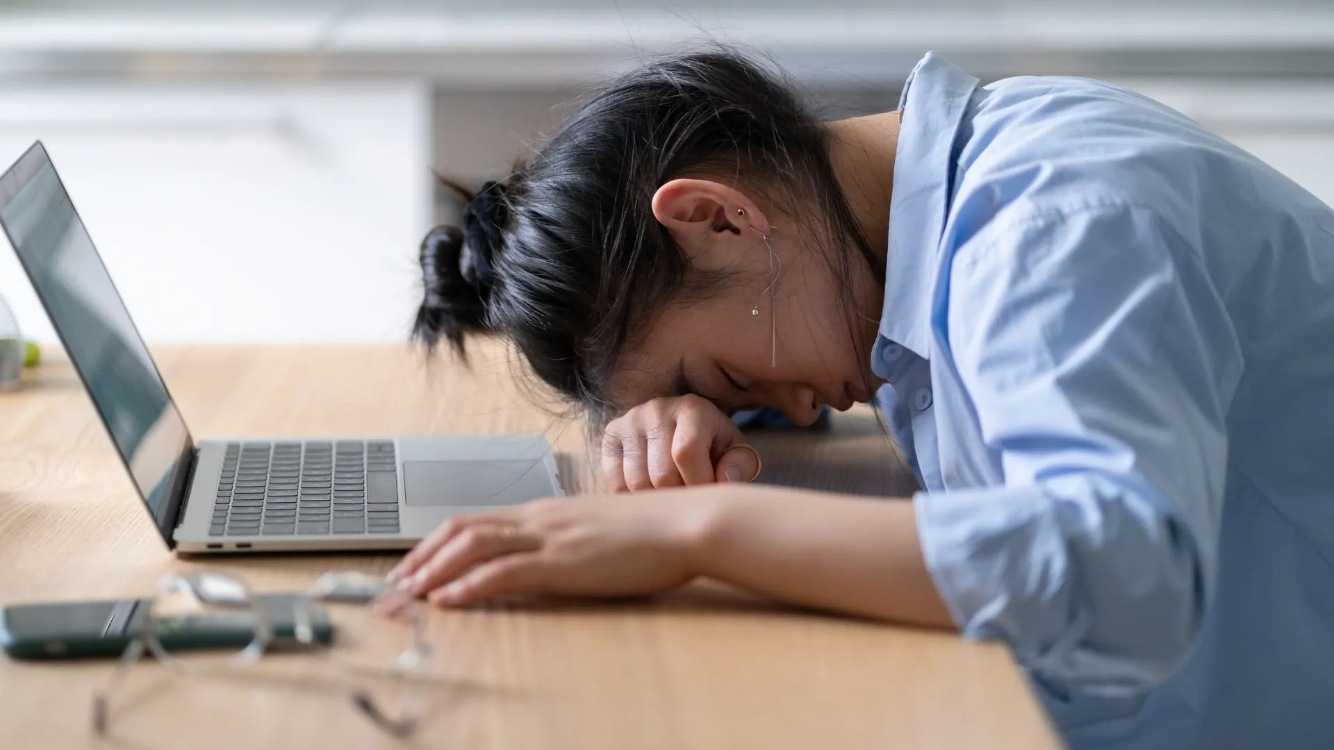 frustrated employee