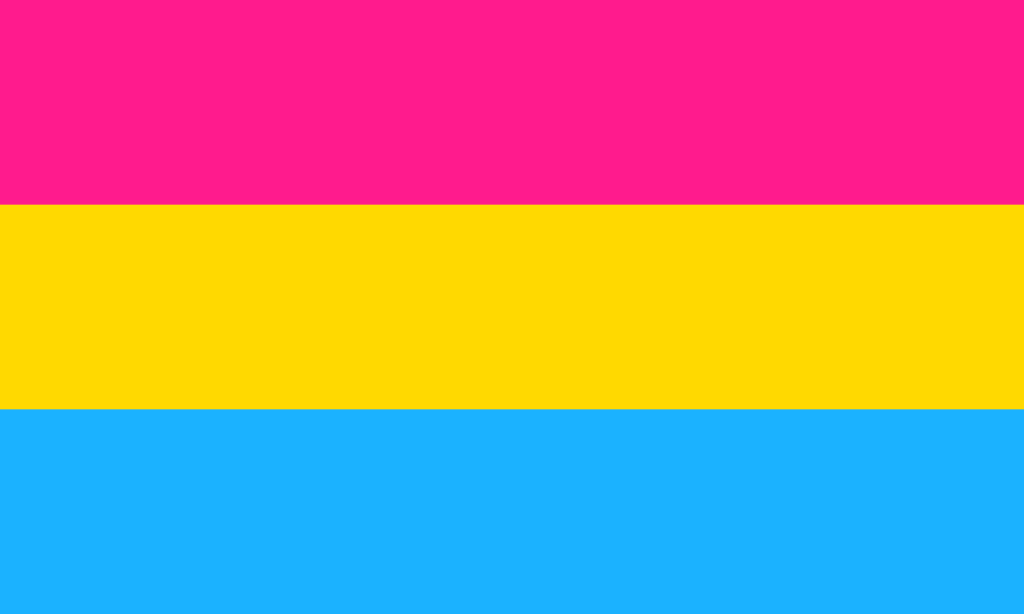 Pansexual flag