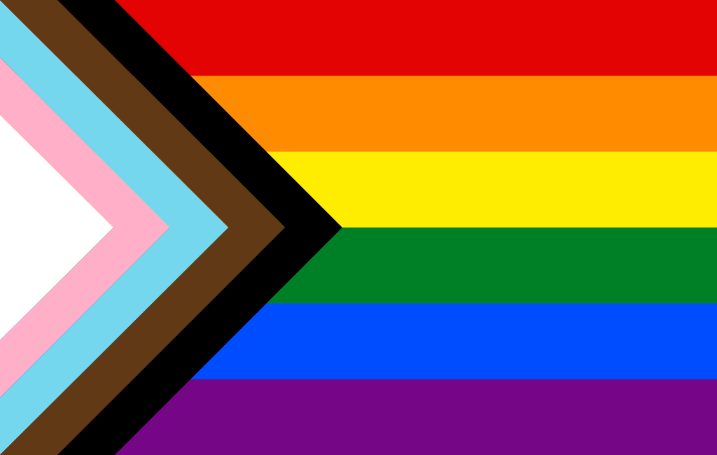 Pride progress flag