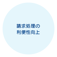 請求処理の利便性向上