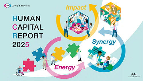 エーザイ様「HUMAN CAPITAL REPORT 2025」