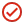 Checkmark in circle icon