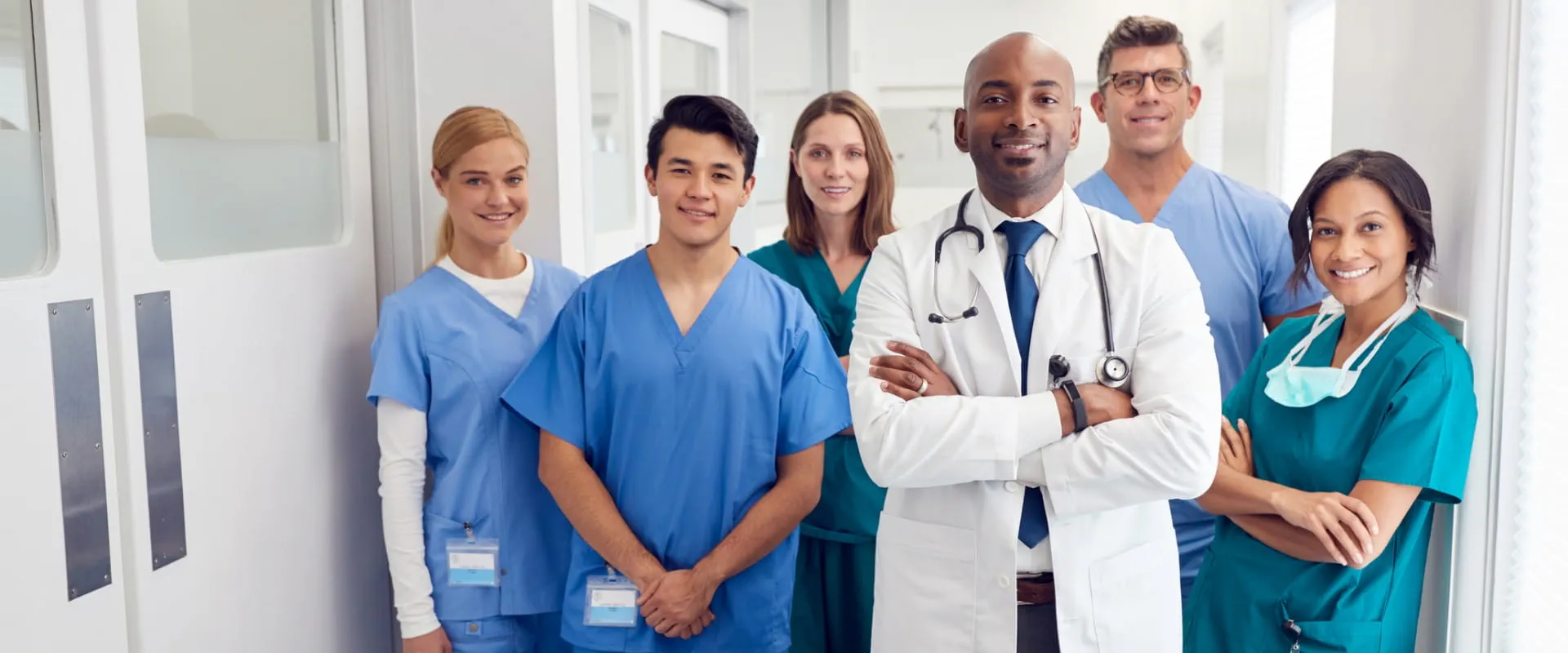group of medical staff